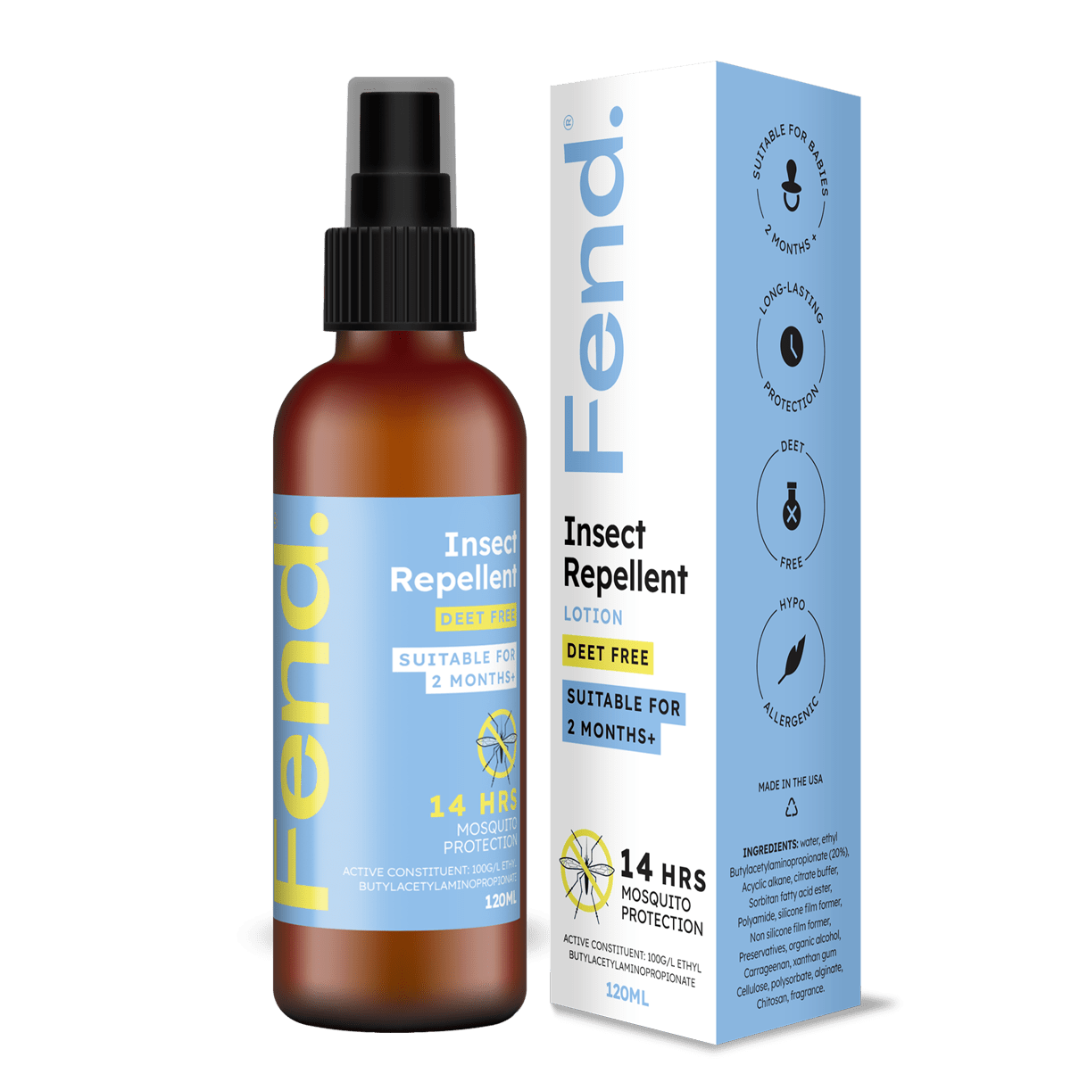 Fend Insect Repellent – Safe for Babies & Pregnancy