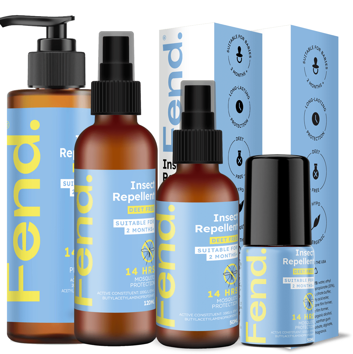 Long-Lasting DEET-Free Bug Spray for Mosquito & Sandfly Protection
